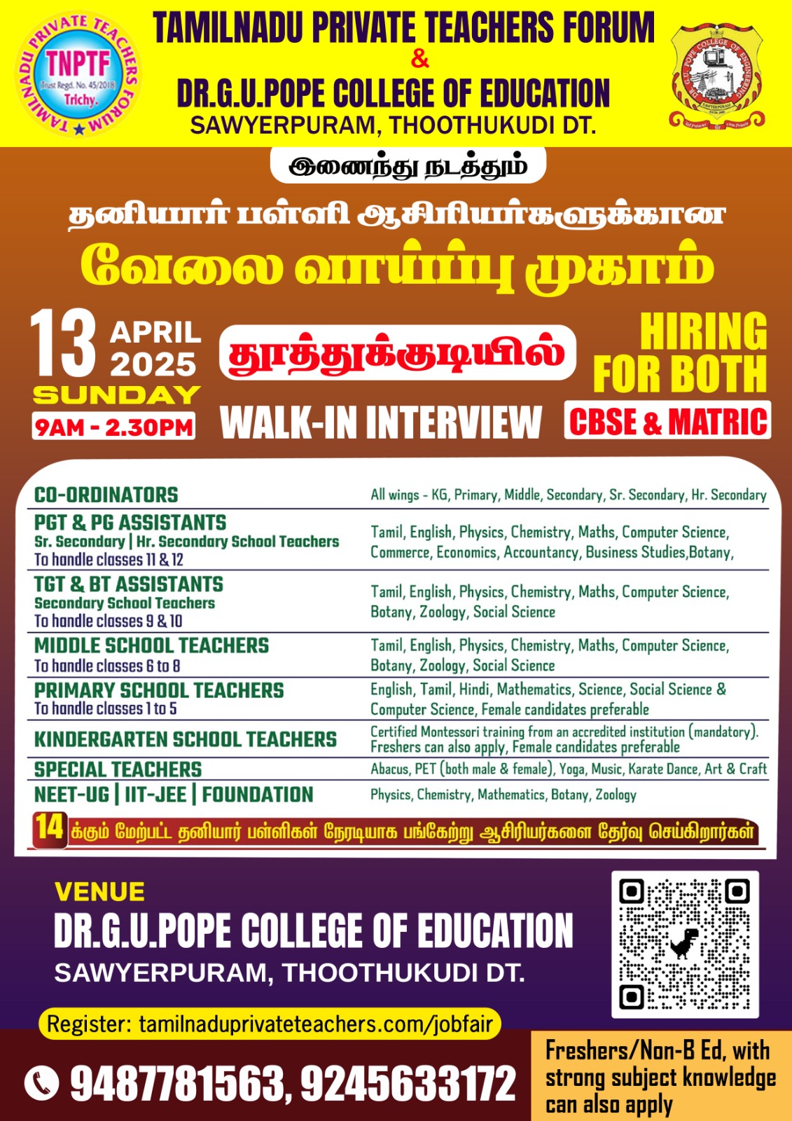 THOOTHUKUDI  - 13-04-2025